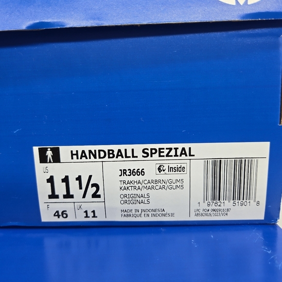 adidas Handball Spezial JR3666 Trace Khaki Cargo Brown Men\'s Shoes Size 11.5 New